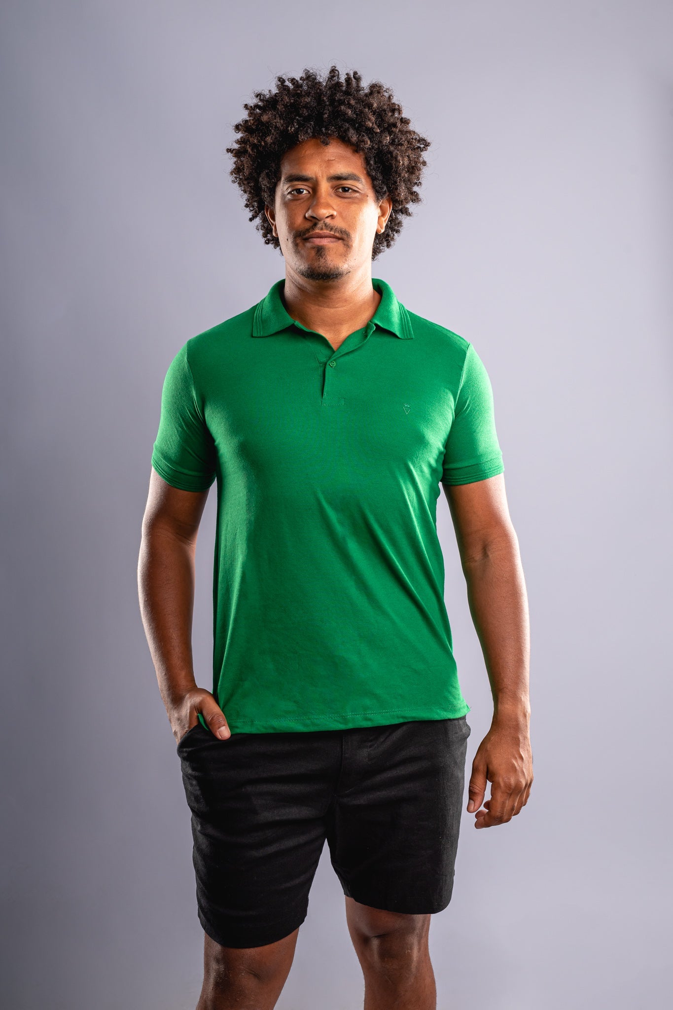 Camisa Pollo Vitor Cabral - Verde